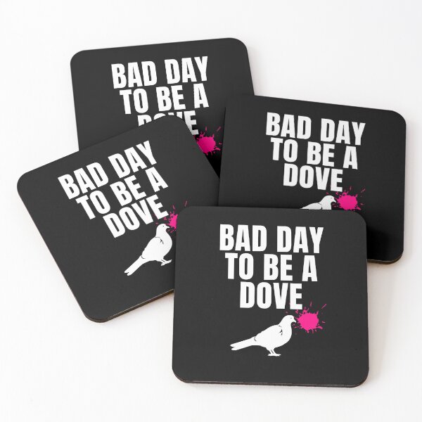 Item preview, Bad Day to Be a Dove Funny Gifts for Hunters and Bird Enthusiasts designed and sold by MoodInInk.