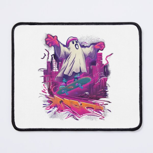 Item preview, Skate Ghost | T-Shirt designed and sold by NicolasGlowArt.