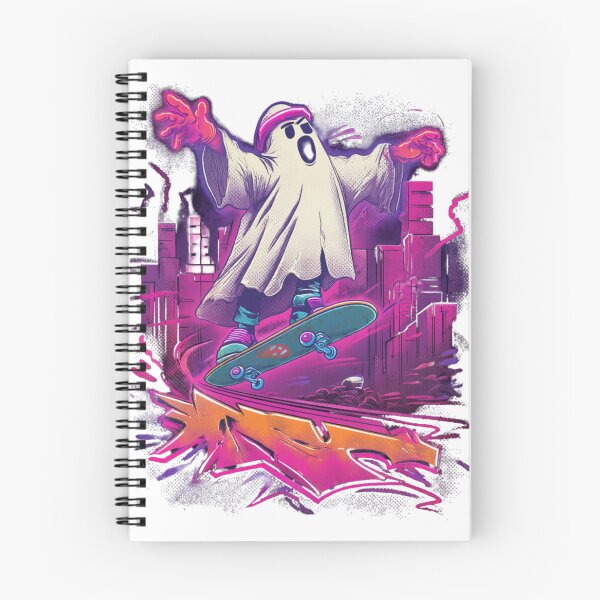 Item preview, Skate Ghost | T-Shirt designed and sold by NicolasGlowArt.