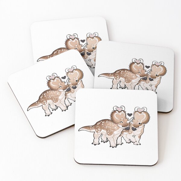 Item preview, Triceratops Love designed and sold by prehiscpigeon.