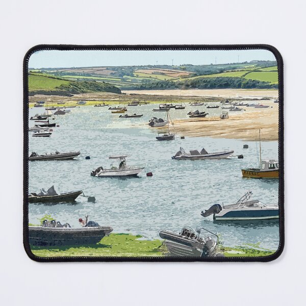 Item preview, Rock Padstow Cornwall.Cornish gift Kernow Travel location poster designed and sold by BarbaraGlebska.