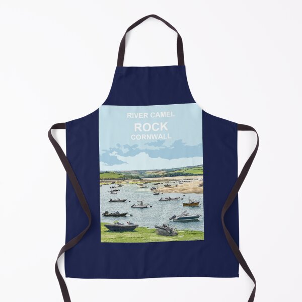 Item preview, Rock Padstow Cornwall.Cornish gift Kernow Travel location poster designed and sold by BarbaraGlebska.