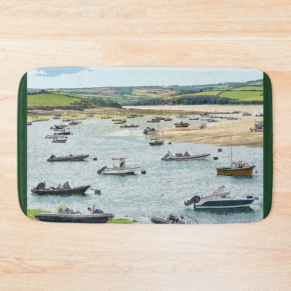 Item preview, Rock Padstow Cornwall.Cornish gift Kernow Travel location poster  designed and sold by BarbaraGlebska.