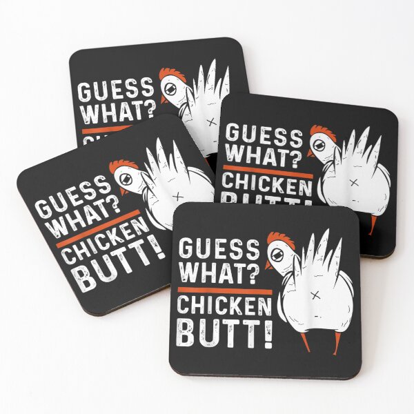 Item preview, Funny Guess What? Chicken Butt! T-Shirt, Humor Joke Gag Gift, Sarcastic Quote Tee designed and sold by MariCanal.