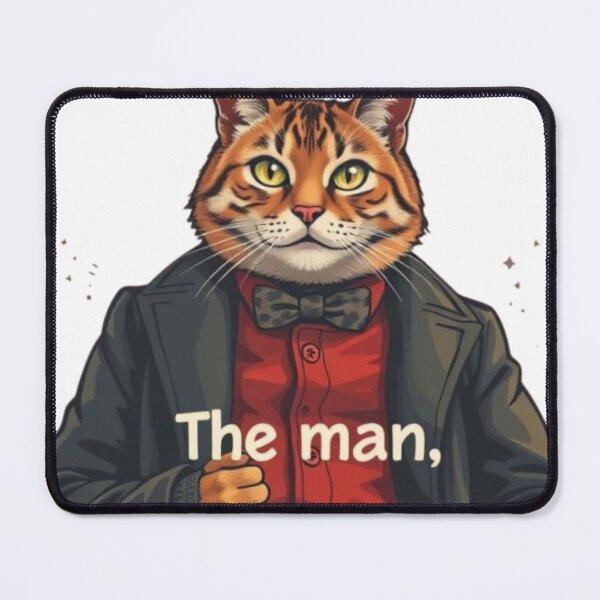 Item preview, Cat dad: The man, the myth, the meow designed and sold by SSMC DREAM DESIGN.