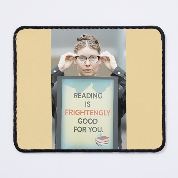 Item preview, Reading is Frighteningly Good For You designed and sold by Tracey Sullivan.