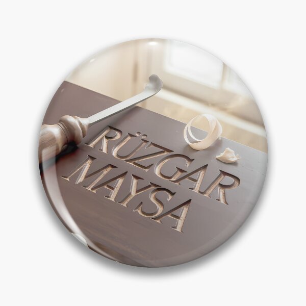 Item preview, Wood Carving Art with Names Ruzgar  Maysa designed and sold by Chad Jones.