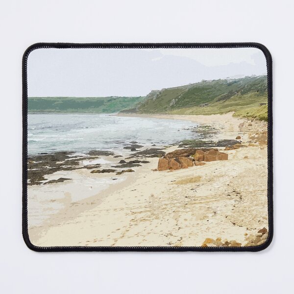 Item preview, Sennen Cove Cornwall.Cornish gift Kernow Travel location poster The Lizard designed and sold by BarbaraGlebska.