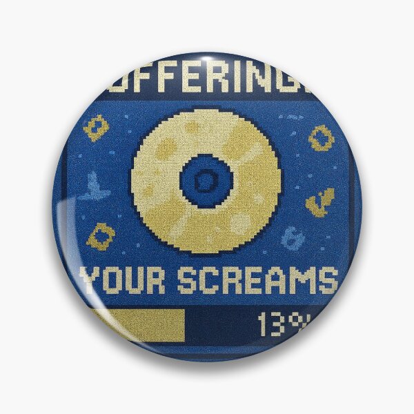 Item preview, Buffering… Your Screams – Retro CD-ROM Halloween Pixel Art designed and sold by PulsivoxRecords.
