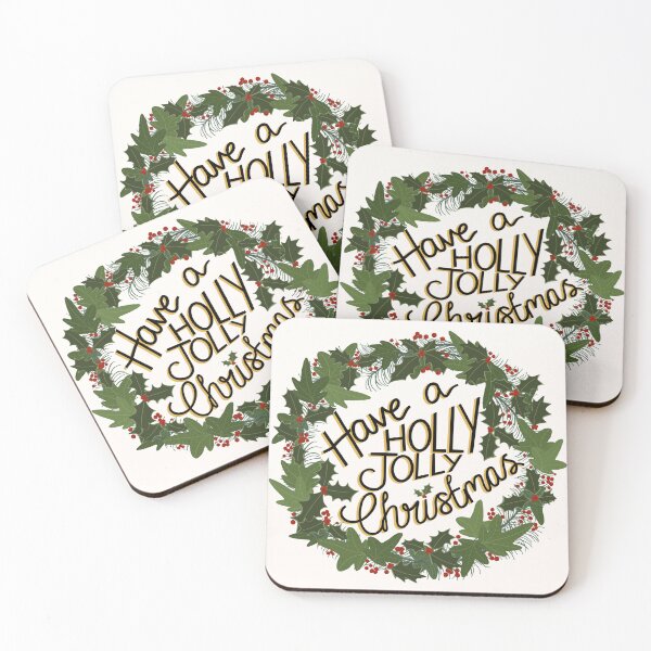 Item preview, Holly jolly Christmas  designed and sold by CLBArtDesign.