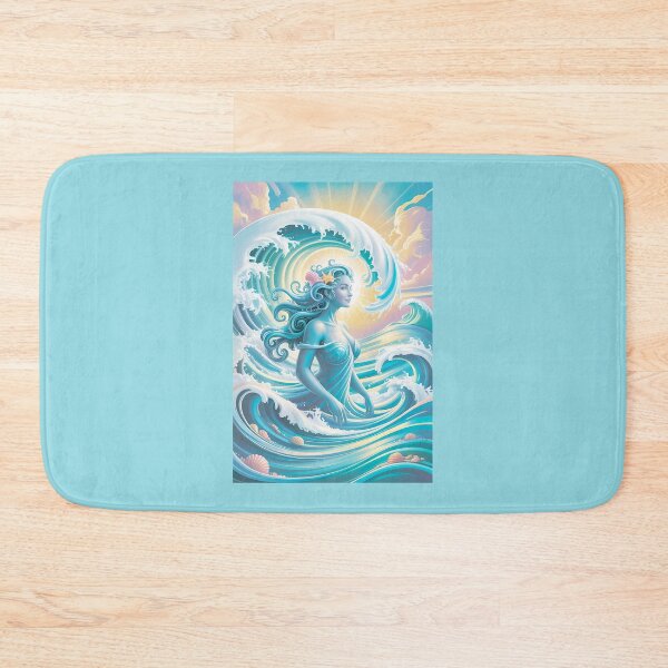 Item preview, Ocean Goddess Amidst Waves and Sunset designed and sold by Chad Jones.