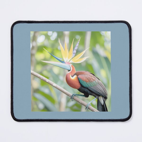 Item preview, Exotic Bird of Paradise With Colorful Plumage designed and sold by Tracey Sullivan.