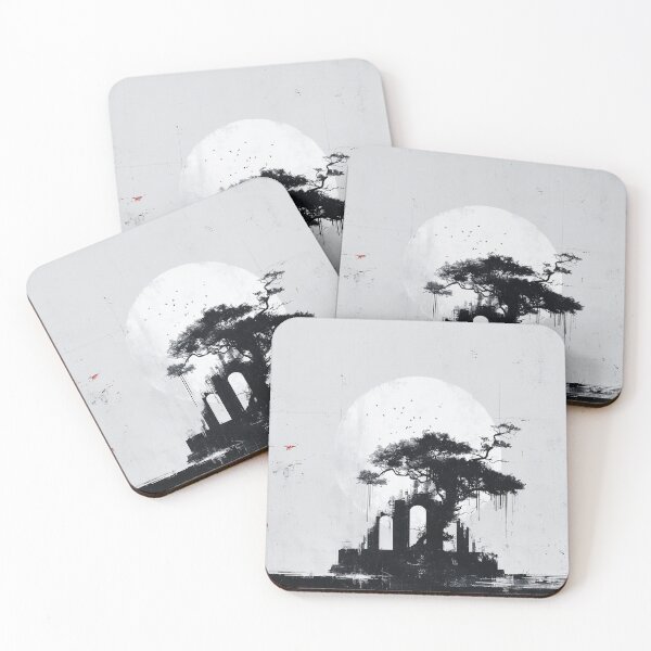 Item preview, Moonlit Ruins and Silent Tree designed and sold by Dusk Atelier.