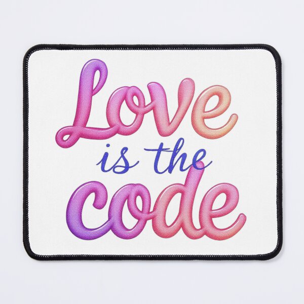 Item preview, Love Is The Code designed and sold by JusRight TT.