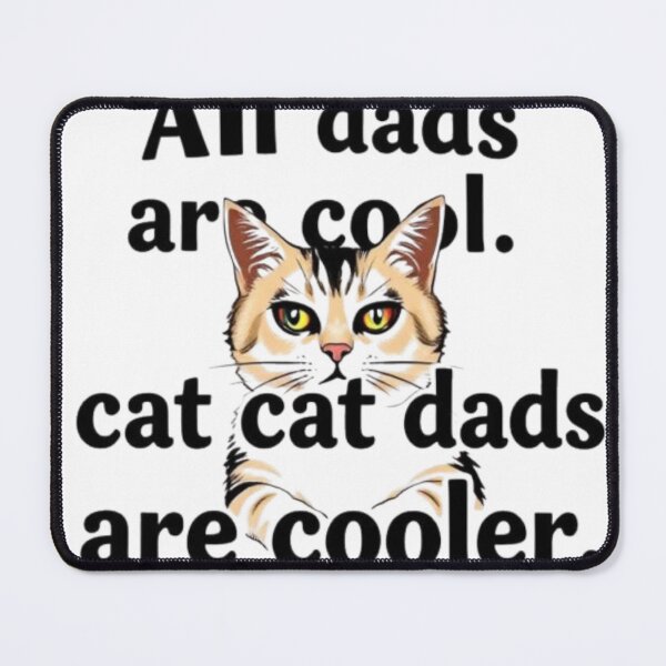 Item preview, All dads are cool, but cat dads are cooler designed and sold by SSMC DREAM DESIGN.