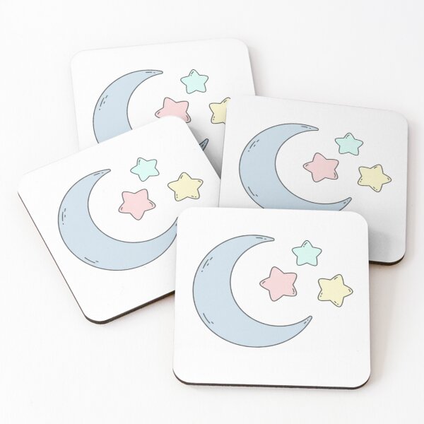 Item preview, Pastel Moon & Stars Bliss designed and sold by 0606PM.