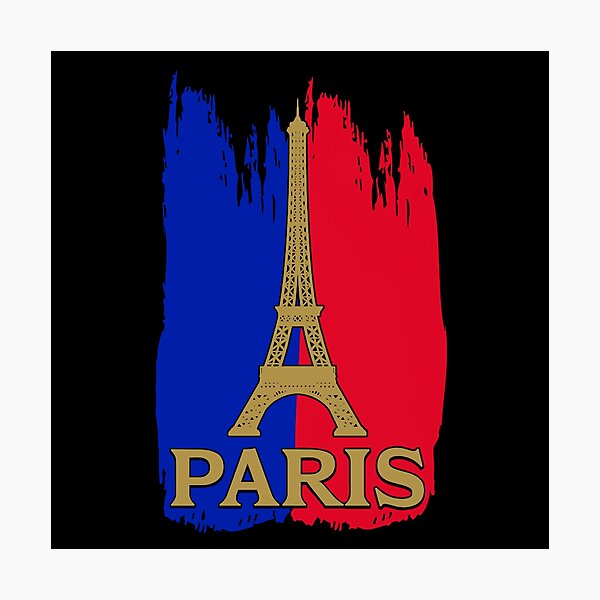 Item preview, Paris Eiffel Tower gold b designed and sold by VRedBaller.