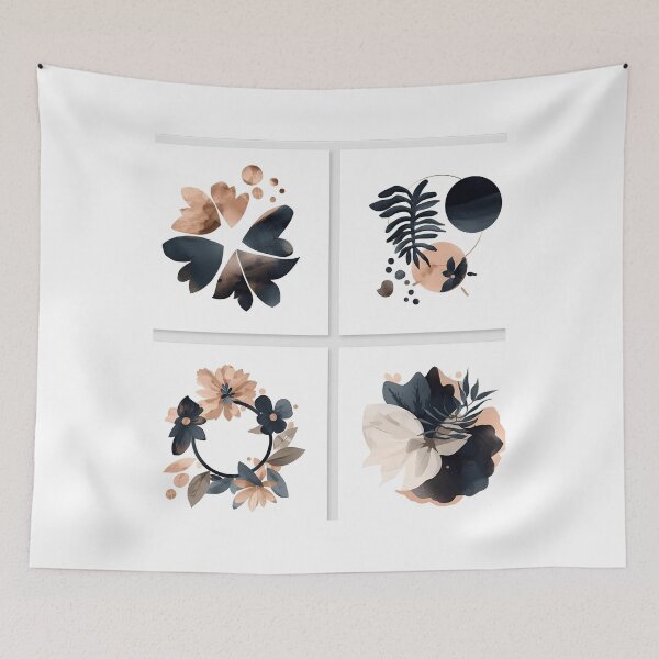 Item preview, Colorful Abstract Shapes | Modern Geometric Art designed and sold by Neoparadox.