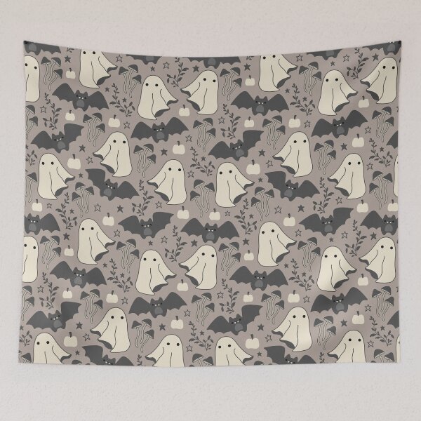 Item preview, ghostly gardens [color: muted gray] designed and sold by Becca Alessi.