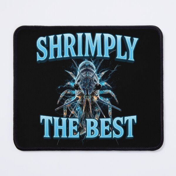 Item preview, Shrimply The Best Funny Ocean Meme designed and sold by WhoopsieWorld.