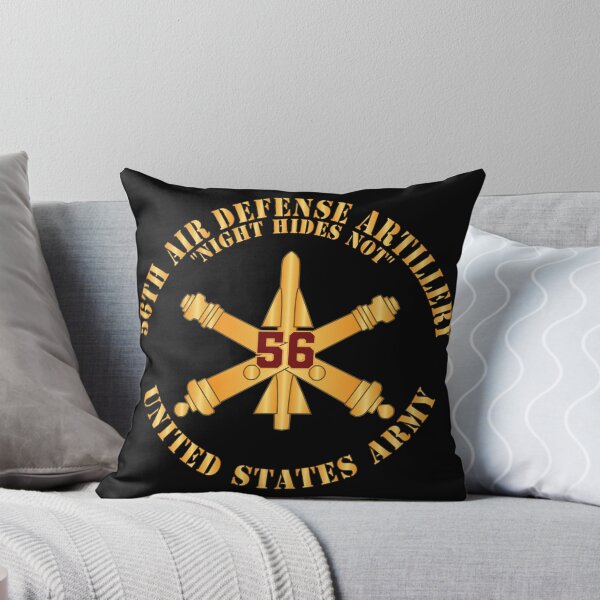 Item preview, Army - 56th Air Defense Artillery - Night Hides Not - Number Branch - US Army X 300 designed and sold by Military Insignia Products.