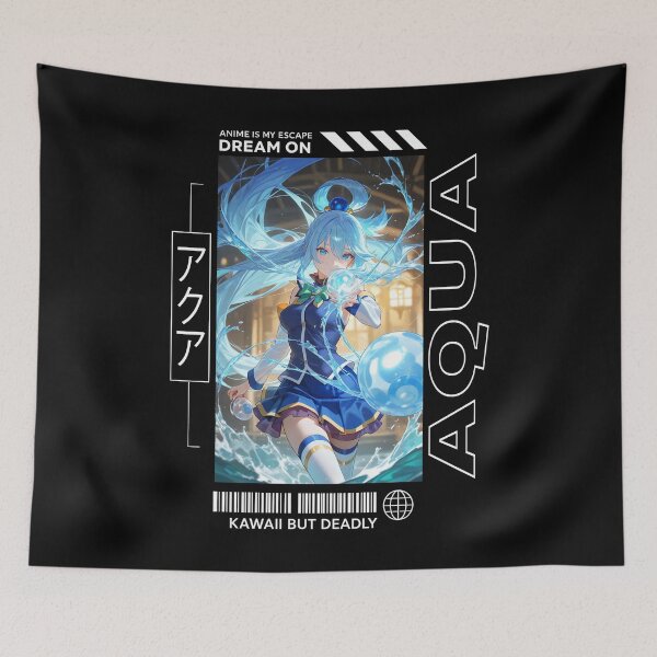 Item preview, Aqua - KonoSuba designed and sold by AllanBealy.