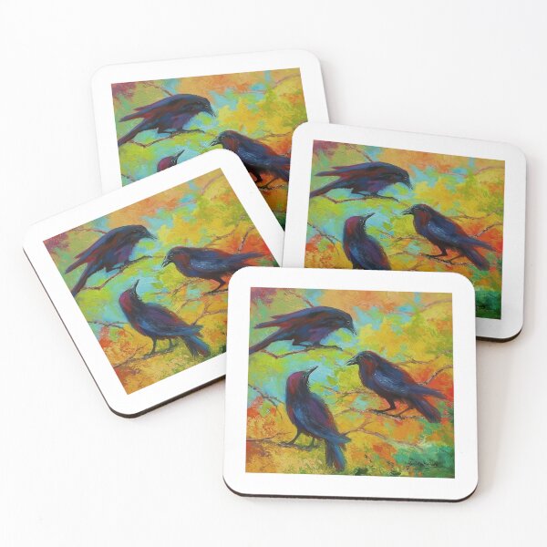 Item preview, Ravens Crows And Other Birds designed and sold by IUFUSYU.