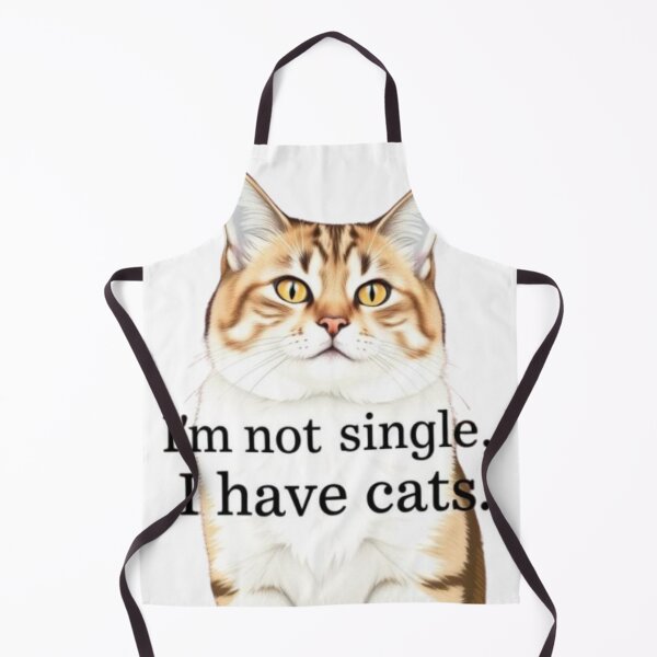 Item preview, I’m not single, I have cats designed and sold by SSMC DREAM DESIGN.