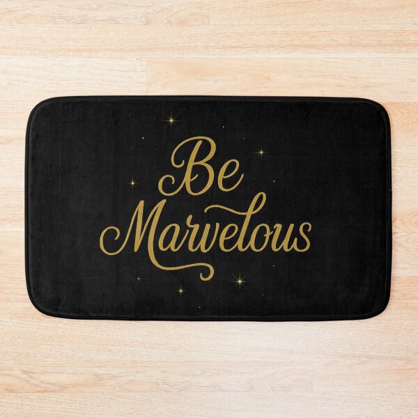 Item preview, Be Marvelous (gold) designed and sold by turtlemaid.
