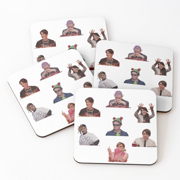 Item preview, Intrepid Heroes Junior Year Sticker Pack designed and sold by Libbi Adams.