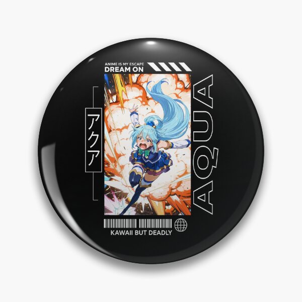 Item preview, Aqua - KonoSuba designed and sold by AllanBealy.