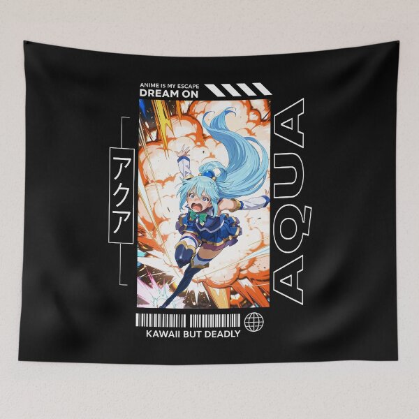 Item preview, Aqua - KonoSuba designed and sold by AllanBealy.