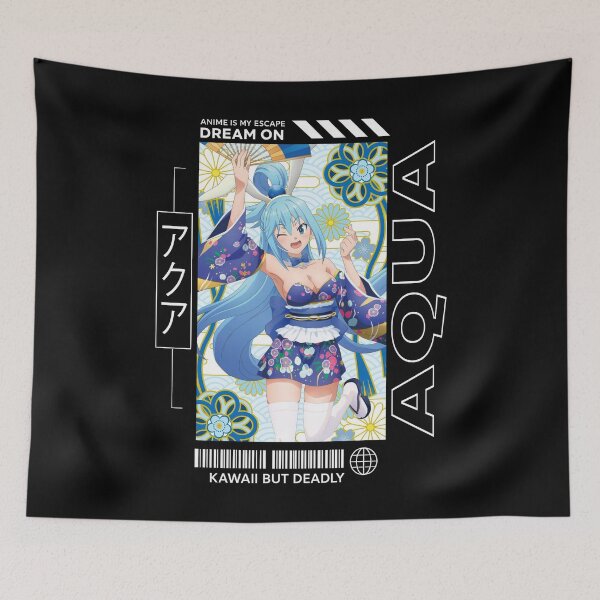 Item preview, Aqua - KonoSuba designed and sold by AllanBealy.