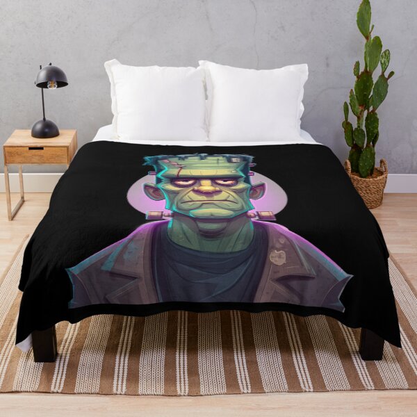 Item preview, Frankenstein Cartoon – Classic Halloween Monster Design designed and sold by Meiersbeste.
