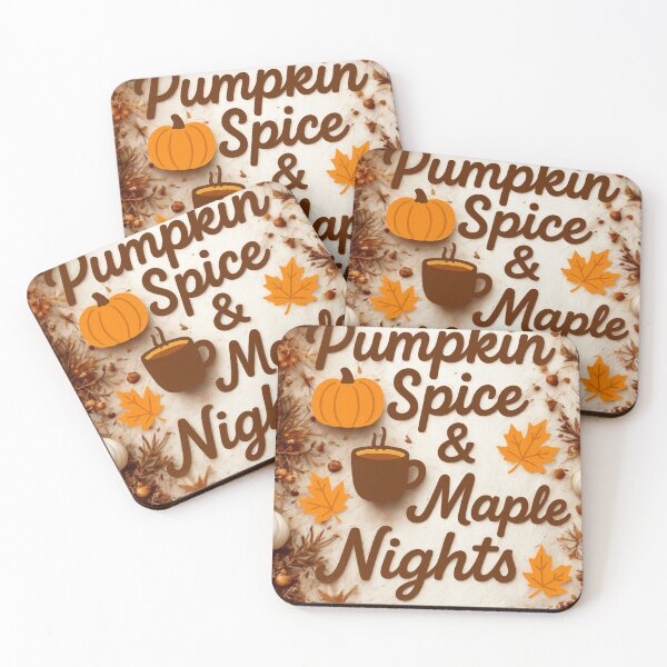 Item preview, Pumpkin Spice & Maple Nights ? Cozy Fall Shirt | Autumn Aesthetic Coffee & Pumpkin Design designed and sold by alkareem-ca.