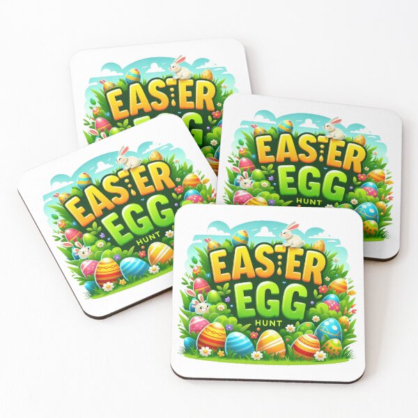 Item preview, Fun Easter Egg Hunt with Bunnies designed and sold by Apex Designs.
