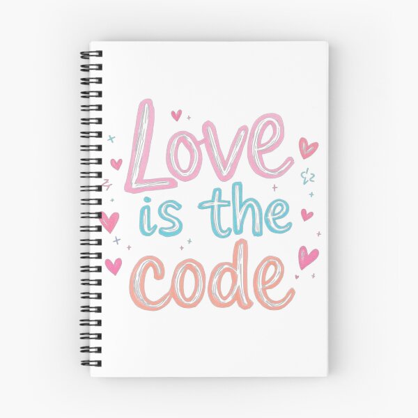 Item preview, Love Is The Code designed and sold by JusRight TT.