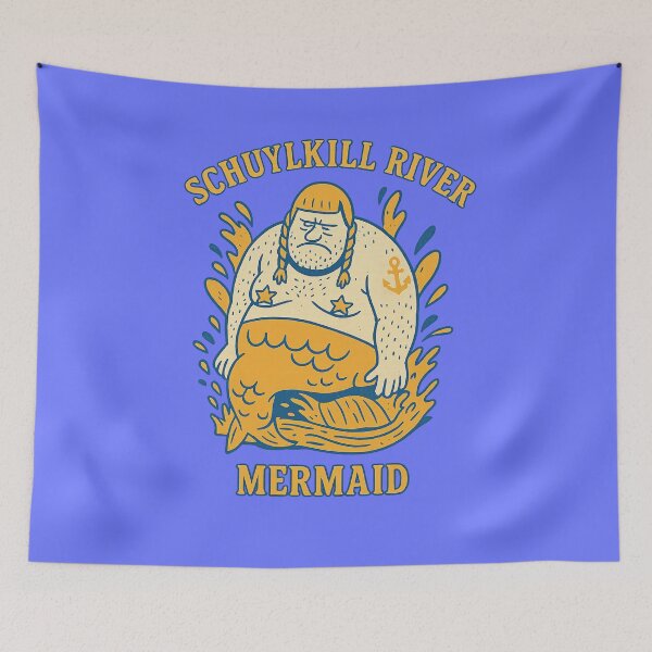 Item preview, Schuylkill River Mermaid designed and sold by gahteeriffico.