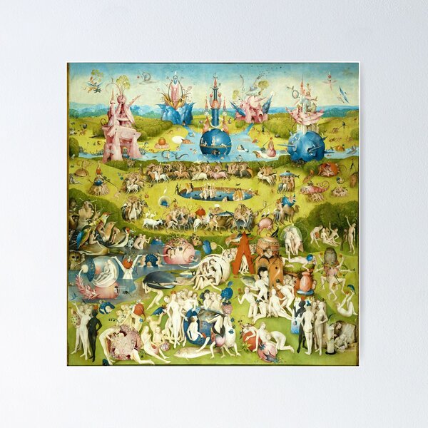 Artikel-Vorschau von HD Garten der Lüste, von Hieronymus Bosch HIGH DEFINITION, designt und verkauft von MINDTHECHERRY.