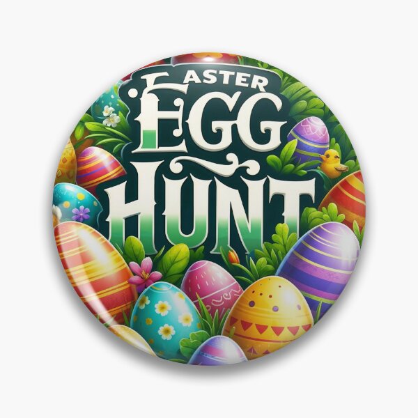 Item preview, Detailed Easter Egg Hunt Illustration designed and sold by Apex Designs.