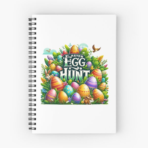 Item preview, Detailed Easter Egg Hunt Illustration designed and sold by Apex Designs.