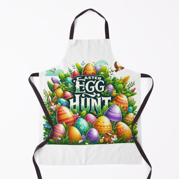 Item preview, Detailed Easter Egg Hunt Illustration designed and sold by Apex Designs.