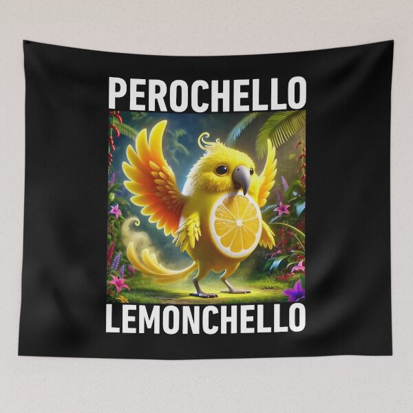 Item preview, Perochello Lemonchello Italian Brainrot Meme designed and sold by Nathalie_87.