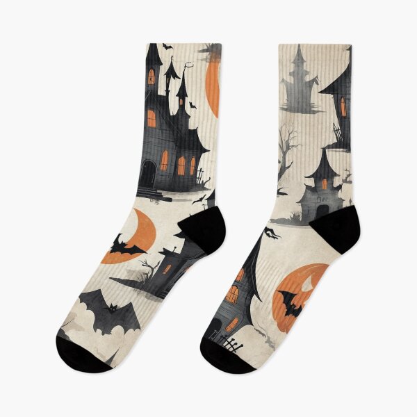 Item preview, Halloween pattern. Scary castle. designed and sold by MagelliShop.