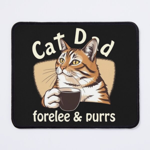 Item preview, Cat dad – fueled by coffee & purrs designed and sold by SSMC DREAM DESIGN.