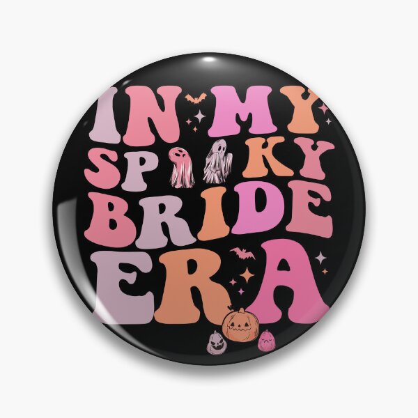 Item preview, In My Spooky Bride Era – Cute Halloween Ghost Retro Bride Design designed and sold by Alluka Brand.