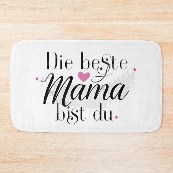 Artikelvorschau, Die beste Mama bist du – Herz Design für Muttertag & Familie entworfen und verkauft von ParaSiempreS.