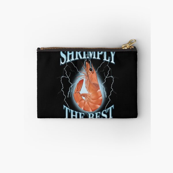 Item preview, Shrimply The Best Funny Sea Food Meme designed and sold by WhoopsieWorld.