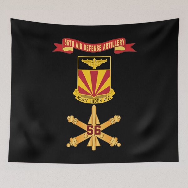 Item preview, Army - 56th Air Defense Artillery w Number Br - DUI - Ribbon X 300 designed and sold by Military Insignia Products.