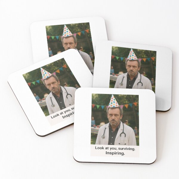 Item preview, Doctor House birthday funny prank meme gift weird survive inspiring designed and sold by CheeseBlueprint.